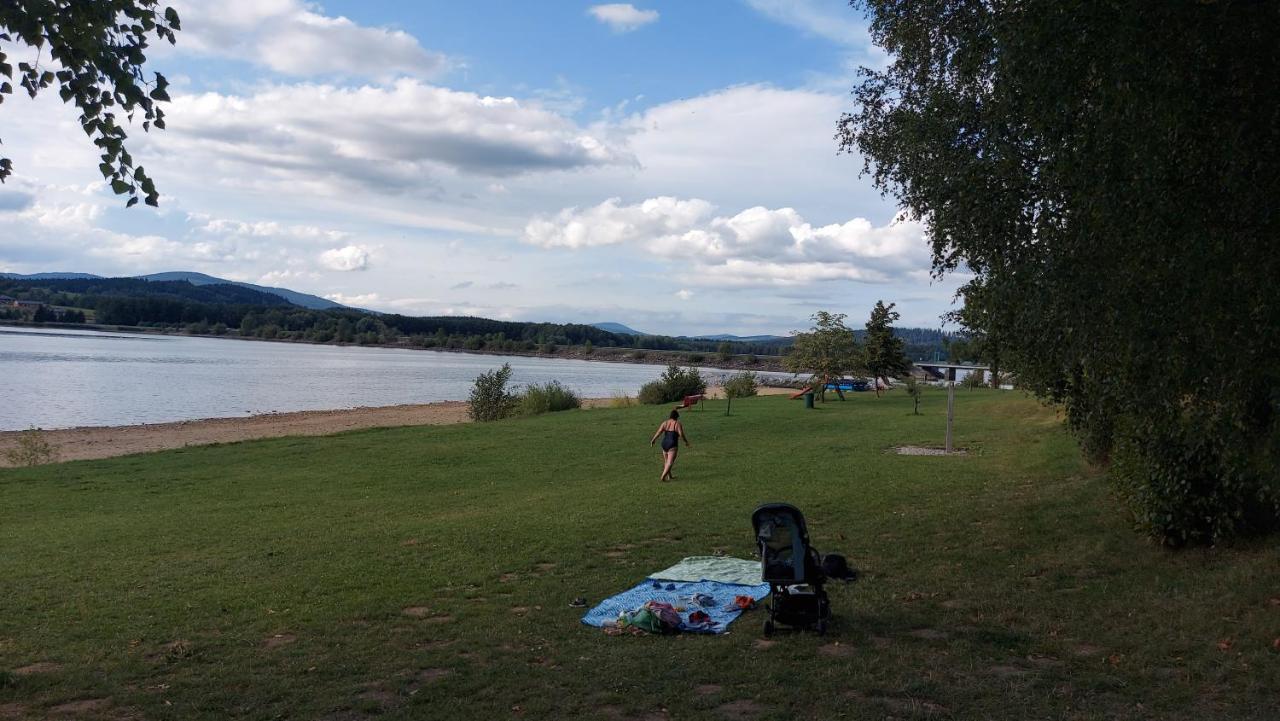 Lipno Apartments Bergmax, Ski Areal Lipno 16Min Dojezd - Resort Male Lipno S Terasou A Zahradkou, Parking Free Černá v Pošumaví Kültér fotó