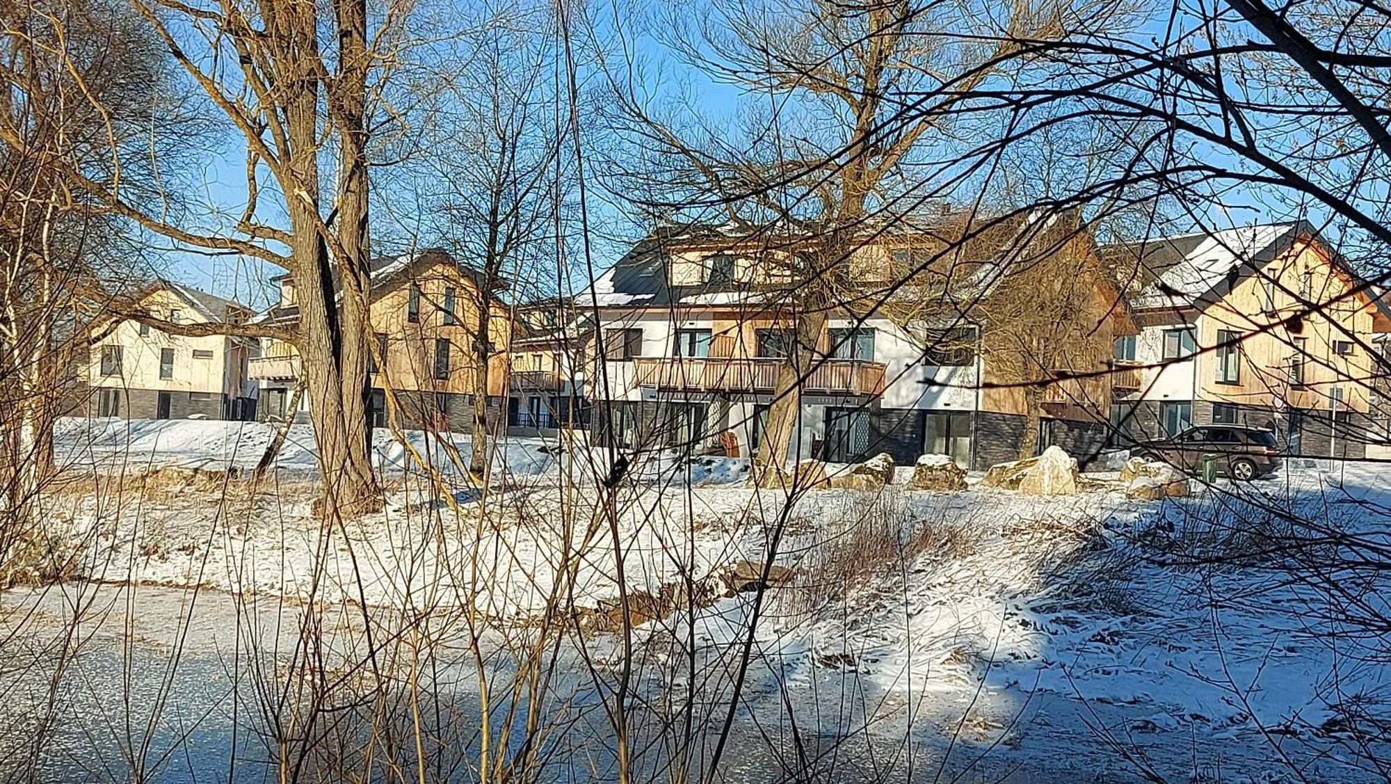 Lipno Apartments Bergmax, Ski Areal Lipno 16Min Dojezd - Resort Male Lipno S Terasou A Zahradkou, Parking Free Černá v Pošumaví Kültér fotó