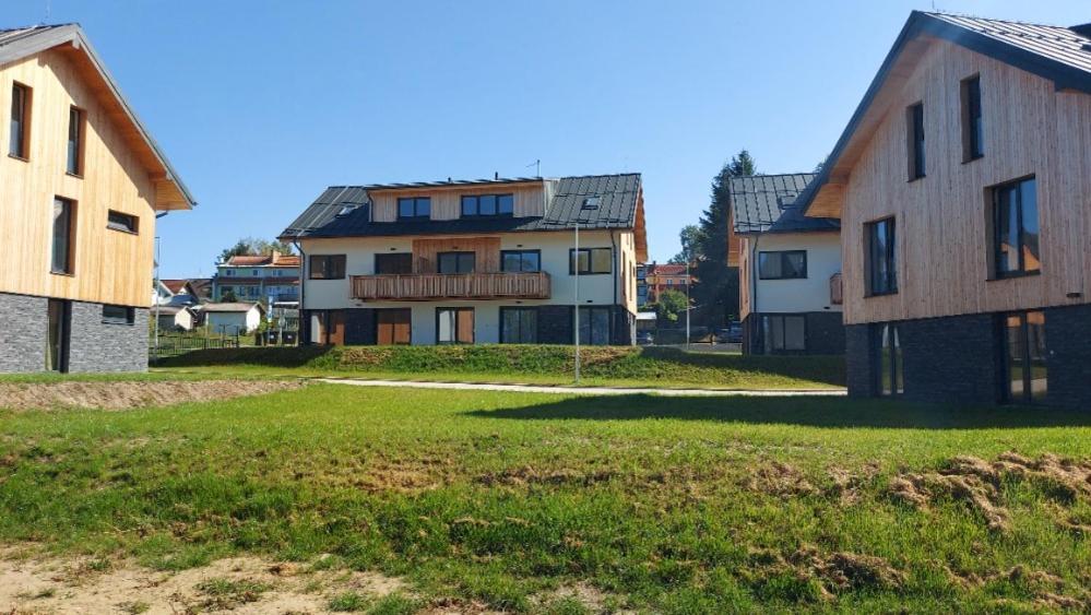 Lipno Apartments Bergmax, Ski Areal Lipno 16Min Dojezd - Resort Male Lipno S Terasou A Zahradkou, Parking Free Černá v Pošumaví Kültér fotó