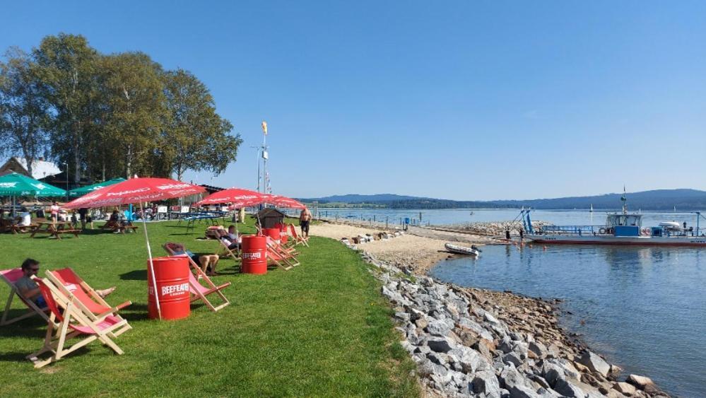 Lipno Apartments Bergmax, Ski Areal Lipno 16Min Dojezd - Resort Male Lipno S Terasou A Zahradkou, Parking Free Černá v Pošumaví Kültér fotó