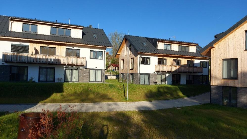 Lipno Apartments Bergmax, Ski Areal Lipno 16Min Dojezd - Resort Male Lipno S Terasou A Zahradkou, Parking Free Černá v Pošumaví Kültér fotó