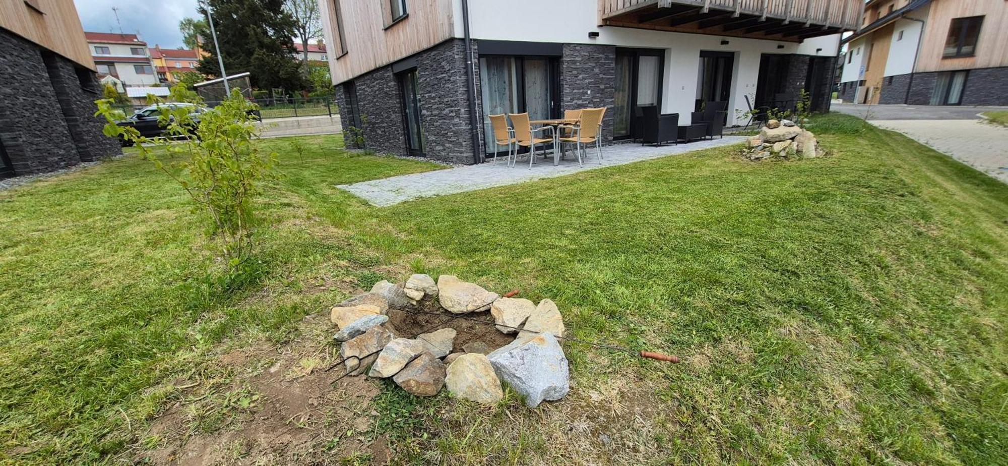 Lipno Apartments Bergmax, Ski Areal Lipno 16Min Dojezd - Resort Male Lipno S Terasou A Zahradkou, Parking Free Černá v Pošumaví Kültér fotó